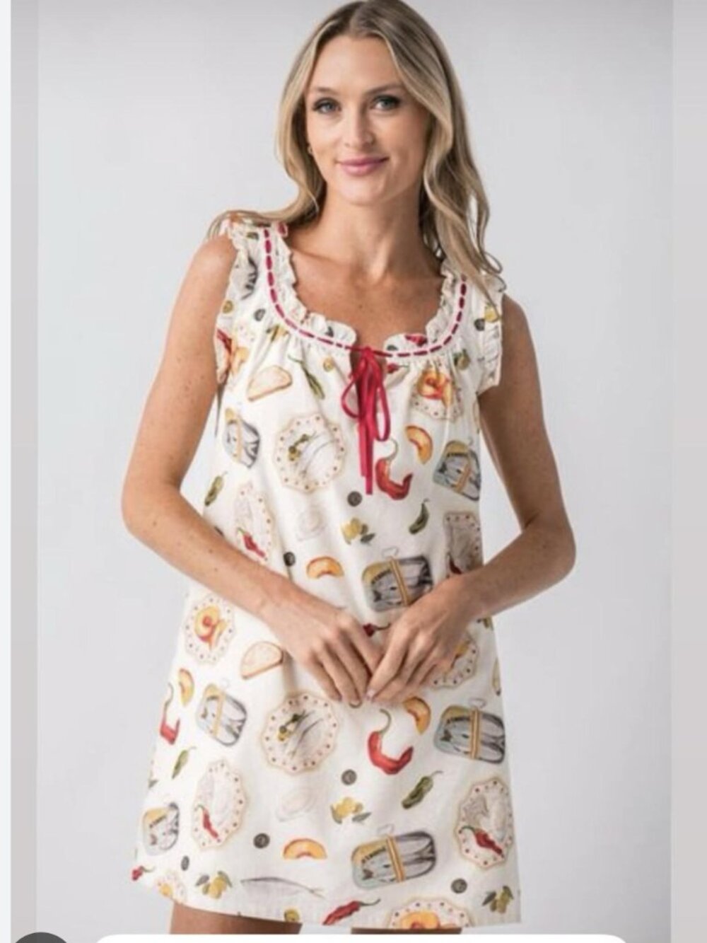 Bailey Rose - Summer print baby doll dress. Cottage core. Slip dress